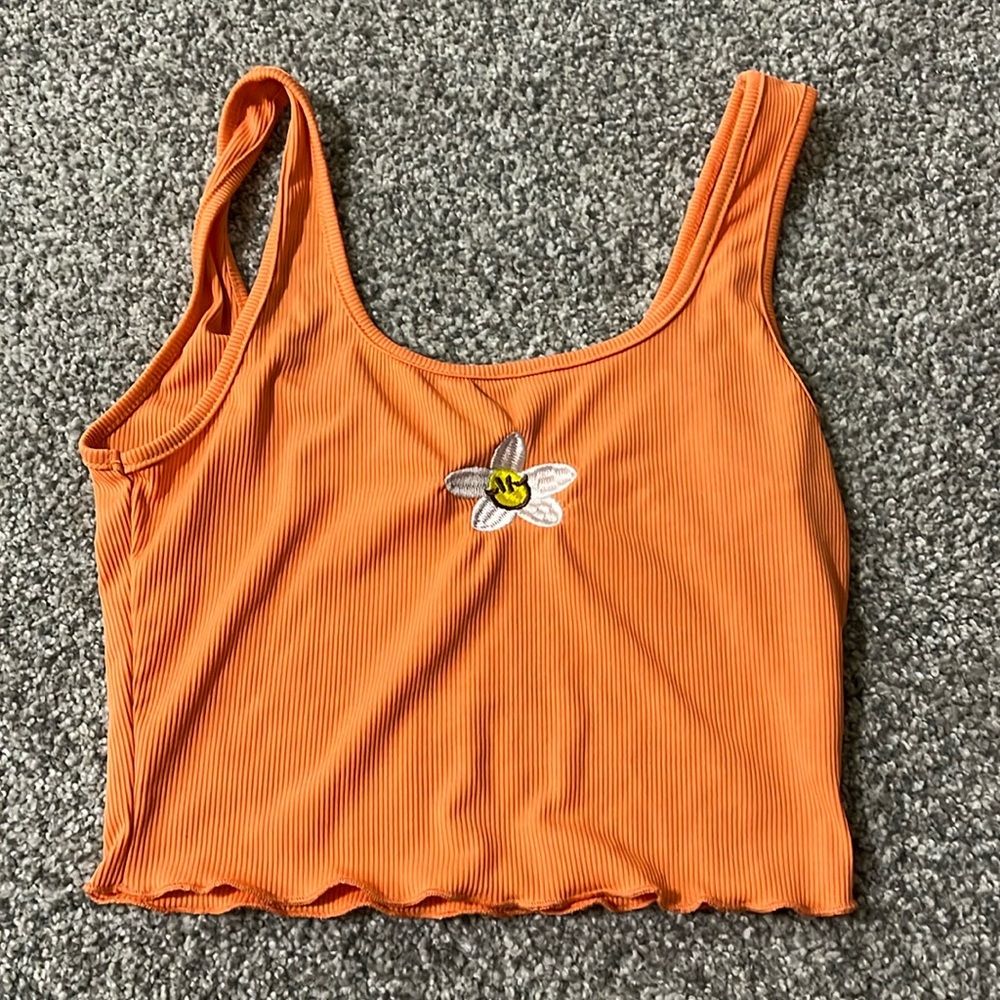 shein flower thank top